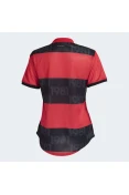 CAMISA ADIDAS 1 CR FLAMENGO 21/22 FEMININA - Vermelho/preto