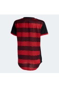 CAMISA ADIDAS 1 CR FLAMENGO 22/23 FEMININA - Vermelho/preto