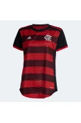CAMISA ADIDAS 1 CR FLAMENGO 22/23 FEMININA - Vermelho/preto CAMISA ADIDAS 1 CR FLAMENGO 22/23 FEMININA - Vermelho/preto
