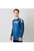 CAMISA ADIDAS ALEMANHA GOLEIRO OFICIAL 2018 SEM NÚMERO - Marinho/azul CAMISA ADIDAS ALEMANHA GOLEIRO OFICIAL 2018 SEM NÚMERO - Marinho/azul