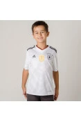 CAMISA ADIDAS ALEMANHA OFICIAL 1 2016/17 SEM NÚMERO INFANTIL - Branco