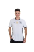 CAMISA ADIDAS ALEMANHA OFICIAL 1 2016 SEM NÚMERO - Branco/preto