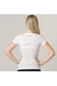 CAMISA ADIDAS ALEMANHA OFICIAL 1 2018 SEM NÚMERO FEMININA - Branco/preto