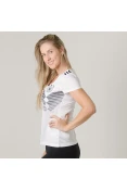 CAMISA ADIDAS ALEMANHA OFICIAL 1 2018 SEM NÚMERO FEMININA - Branco/preto
