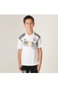 CAMISA ADIDAS ALEMANHA OFICIAL 1 2018 SEM NÚMERO INFANTIL - Branco/preto CAMISA ADIDAS ALEMANHA OFICIAL 1 2018 SEM NÚMERO INFANTIL - Branco/preto