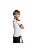 CAMISA ADIDAS ALEMANHA OFICIAL I 2026 INFANTIL - Branco/preto CAMISA ADIDAS ALEMANHA OFICIAL I 2026 INFANTIL - Branco/preto