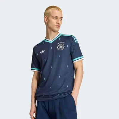 CAMISA ADIDAS ALEMANHA TORCEDOR II 26 MASCULINA - Marinho/verde