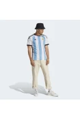 CAMISA ADIDAS ARGENTINA OFICIAL I 2022 TORCEDOR MASCULINA - Branco/azul CAMISA ADIDAS ARGENTINA OFICIAL I 2022 TORCEDOR MASCULINA - Branco/azul