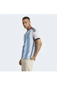 CAMISA ADIDAS ARGENTINA OFICIAL I 2022 TORCEDOR MASCULINA - Branco/azul CAMISA ADIDAS ARGENTINA OFICIAL I 2022 TORCEDOR MASCULINA - Branco/azul