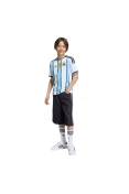 CAMISA ADIDAS ARGENTINA OFICIAL I 2026 INFANTIL - Branco/azul