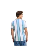 CAMISA ADIDAS ARGENTINA OFICIAL I MASCULINA - Branco/azul CAMISA ADIDAS ARGENTINA OFICIAL I MASCULINA - Branco/azul