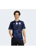 CAMISA ADIDAS ARGENTINA TORCEDOR II 26 MASCULINA - Preto/azul CAMISA ADIDAS ARGENTINA TORCEDOR II 26 MASCULINA - Preto/azul
