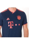 CAMISA ADIDAS BAYERN DE MUNIQUE OFICIAL 3 2019/20 SEM NÚMERO - Marinho/vermelho CAMISA ADIDAS BAYERN DE MUNIQUE OFICIAL 3 2019/20 SEM NÚMERO - Marinho/vermelho