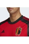 CAMISA ADIDAS BÉLGICA OFICIAL I 2022 TORCEDOR MASCULINA - Vermelho/preto CAMISA ADIDAS BÉLGICA OFICIAL I 2022 TORCEDOR MASCULINA - Vermelho/preto