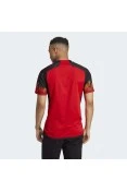 CAMISA ADIDAS BÉLGICA OFICIAL I 2022 TORCEDOR MASCULINA - Vermelho/preto CAMISA ADIDAS BÉLGICA OFICIAL I 2022 TORCEDOR MASCULINA - Vermelho/preto