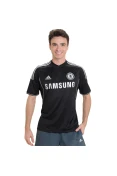 CAMISA ADIDAS CHELSEA OFICIAL 3 2013 SEM NUMERO - Preto/prata CAMISA ADIDAS CHELSEA OFICIAL 3 2013 SEM NUMERO - Preto/prata