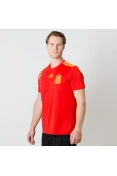 CAMISA ADIDAS ESPANHA OFICIAL 1 2018 SEM NÚMERO - Vermelho/amarelo CAMISA ADIDAS ESPANHA OFICIAL 1 2018 SEM NÚMERO - Vermelho/amarelo