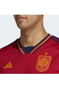 CAMISA ADIDAS ESPANHA OFICIAL I 2022 TORCEDOR MASCULINA - Vermelho/laranja CAMISA ADIDAS ESPANHA OFICIAL I 2022 TORCEDOR MASCULINA - Vermelho/laranja