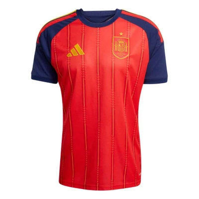 CAMISA ADIDAS ESPANHA OFICIAL I 2026 MASCULINA - Vermelho/marinho