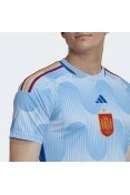 CAMISA ADIDAS ESPANHA OFICIAL II 2022 TORCEDOR MASCULINA - Azul celeste/azul