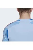 CAMISA ADIDAS ESPANHA OFICIAL II 2022 TORCEDOR MASCULINA - Azul celeste/azul