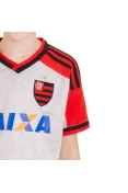 CAMISA ADIDAS FLAMENGO 2014 OFICIAL 2 SEM NÚMERO INFANTIL - Branco/vermelho CAMISA ADIDAS FLAMENGO 2014 OFICIAL 2 SEM NÚMERO INFANTIL - Branco/vermelho