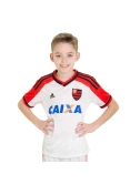 CAMISA ADIDAS FLAMENGO 2014 OFICIAL 2 SEM NÚMERO INFANTIL - Branco/vermelho CAMISA ADIDAS FLAMENGO 2014 OFICIAL 2 SEM NÚMERO INFANTIL - Branco/vermelho