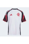 CAMISA ADIDAS FLAMENGO II 2025/26 INFANTIL - Preto/branco