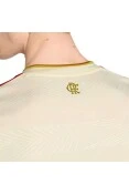 CAMISA ADIDAS FLAMENGO III 2025/26 MASCULINA - Bege/dourado