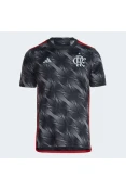 CAMISA ADIDAS FLAMENGO OF III 2024/25 MASCULINA - Grafite/vermelho CAMISA ADIDAS FLAMENGO OF III 2024/25 MASCULINA - Grafite/vermelho
