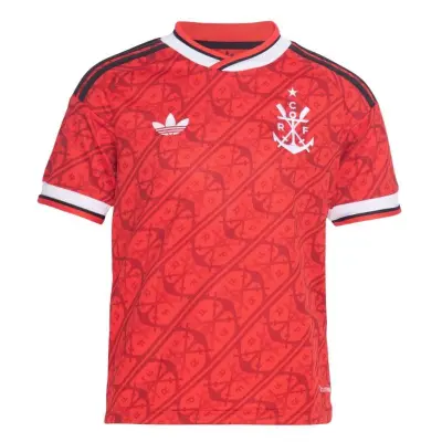 CAMISA ADIDAS FLAMENGO OF III 26/27 INFANTIL - Vermelho