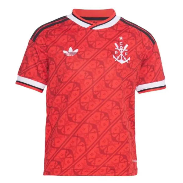 CAMISA ADIDAS FLAMENGO OF III 26/27 INFANTIL - Vermelho