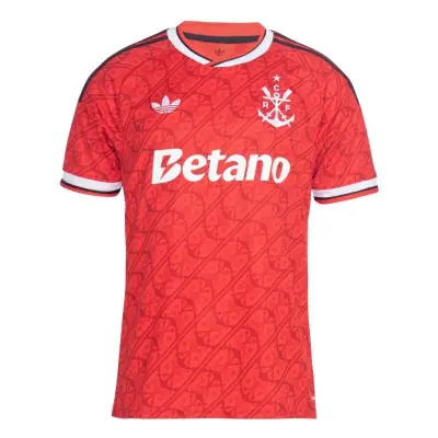 CAMISA ADIDAS FLAMENGO OF III 26/27 MASCULINO - Vermelho