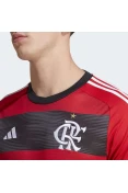CAMISA ADIDAS FLAMENGO OFICIAL I 2023 TORCEDOR - Vermelho/preto