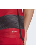 CAMISA ADIDAS FLAMENGO OFICIAL I 2023 TORCEDOR - Vermelho/preto