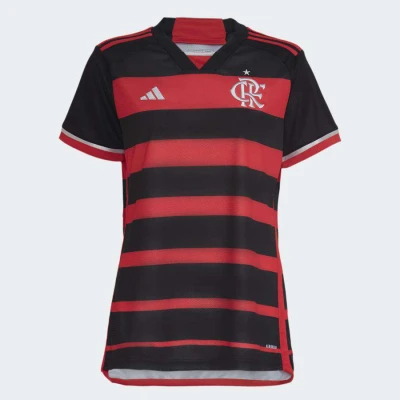 CAMISA ADIDAS FLAMENGO OFICIAL I 2024/25 FEMININA