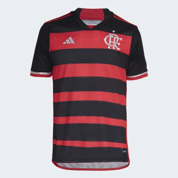 CAMISA ADIDAS FLAMENGO OFICIAL I 2024/25 TORCEDOR MASCULINA