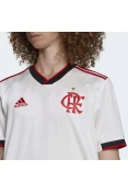 CAMISA ADIDAS FLAMENGO OFICIAL II 2022/23 TORCEDOR MASCULINA - Branco/vermelho CAMISA ADIDAS FLAMENGO OFICIAL II 2022/23 TORCEDOR MASCULINA - Branco/vermelho