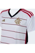 CAMISA ADIDAS FLAMENGO OFICIAL II 2023/24 FEMININA - Branco/vermelho
