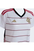 CAMISA ADIDAS FLAMENGO OFICIAL II 2023/24 FEMININA - Branco/vermelho