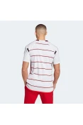 CAMISA ADIDAS FLAMENGO OFICIAL II 2023/24 TORCEDOR MASCULINA - Branco/vermelho CAMISA ADIDAS FLAMENGO OFICIAL II 2023/24 TORCEDOR MASCULINA - Branco/vermelho