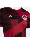CAMISA ADIDAS FLAMENGO PRÉ JOGO 2023 MASCULINA - Vermelho/preto