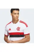 CAMISA ADIDAS FLAMENGO TORCEDOR II 2026/27 MASCULINA - Branco/vermelho