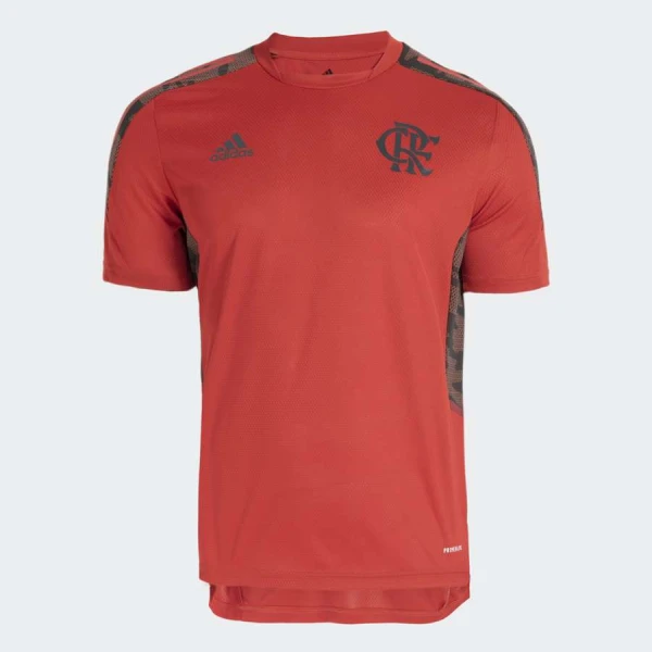 CAMISA ADIDAS FLAMENGO TREINO MASCULINO - Vermelho/grafite CAMISA ADIDAS FLAMENGO TREINO MASCULINO - Vermelho/grafite