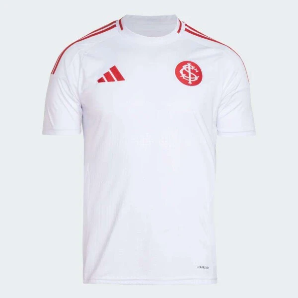 CAMISA ADIDAS INTERNACIONAL II 2025/26 MASCULINO - Branco/vermelho