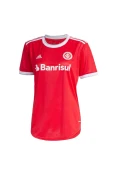 CAMISA ADIDAS INTERNACIONAL OFICIAL 1 2020 SEM NÚMERO FEMININA - Vermelho/branco