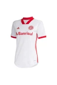 CAMISA ADIDAS INTERNACIONAL OFICIAL 2 2020 SEM NÚMERO FEMININA - Branco/vermelho