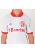CAMISA ADIDAS INTERNACIONAL OFICIAL 2 2020 SEM NÚMERO INFANTIL - Branco/vermelho CAMISA ADIDAS INTERNACIONAL OFICIAL 2 2020 SEM NÚMERO INFANTIL - Branco/vermelho