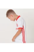 CAMISA ADIDAS INTERNACIONAL OFICIAL 2 2020 SEM NÚMERO INFANTIL - Branco/vermelho CAMISA ADIDAS INTERNACIONAL OFICIAL 2 2020 SEM NÚMERO INFANTIL - Branco/vermelho