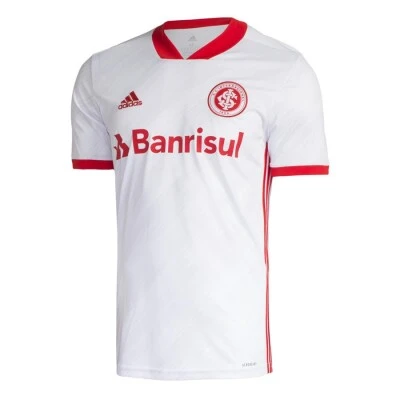 CAMISA ADIDAS INTERNACIONAL OFICIAL 2 2020 SEM NÚMERO MASCULINA - Branco/vermelho CAMISA ADIDAS INTERNACIONAL OFICIAL 2 2020 SEM NÚMERO MASCULINA - Branco/vermelho